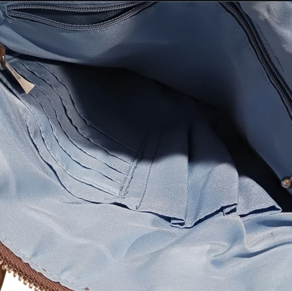 Baggallini Dublin Shoulder Crossbody Bag Detachable Wallet Retired - Picture 10 of 14